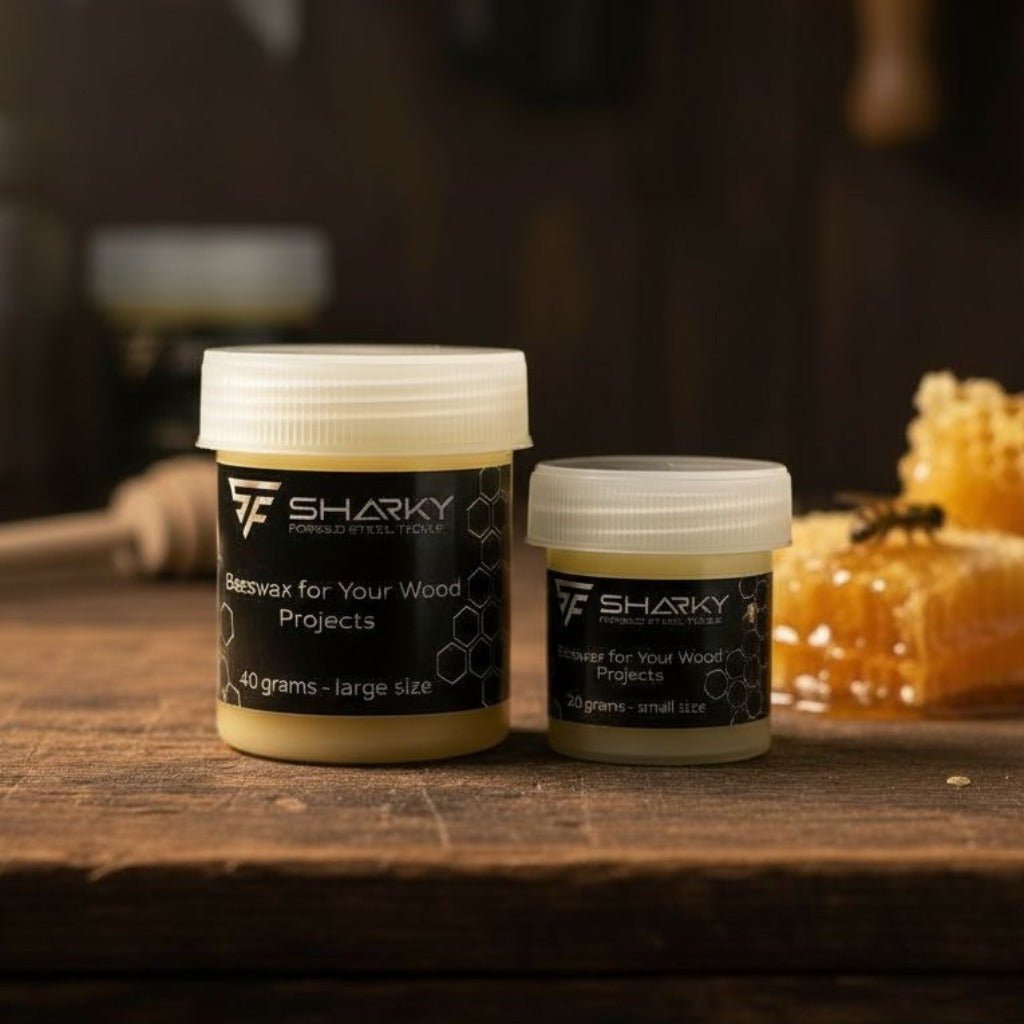 Beeswax Wood Finish – Natural Wood Conditioner for Tool Handles & Carving Projects