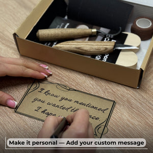 Beginner DIY Spoon Carving Kit