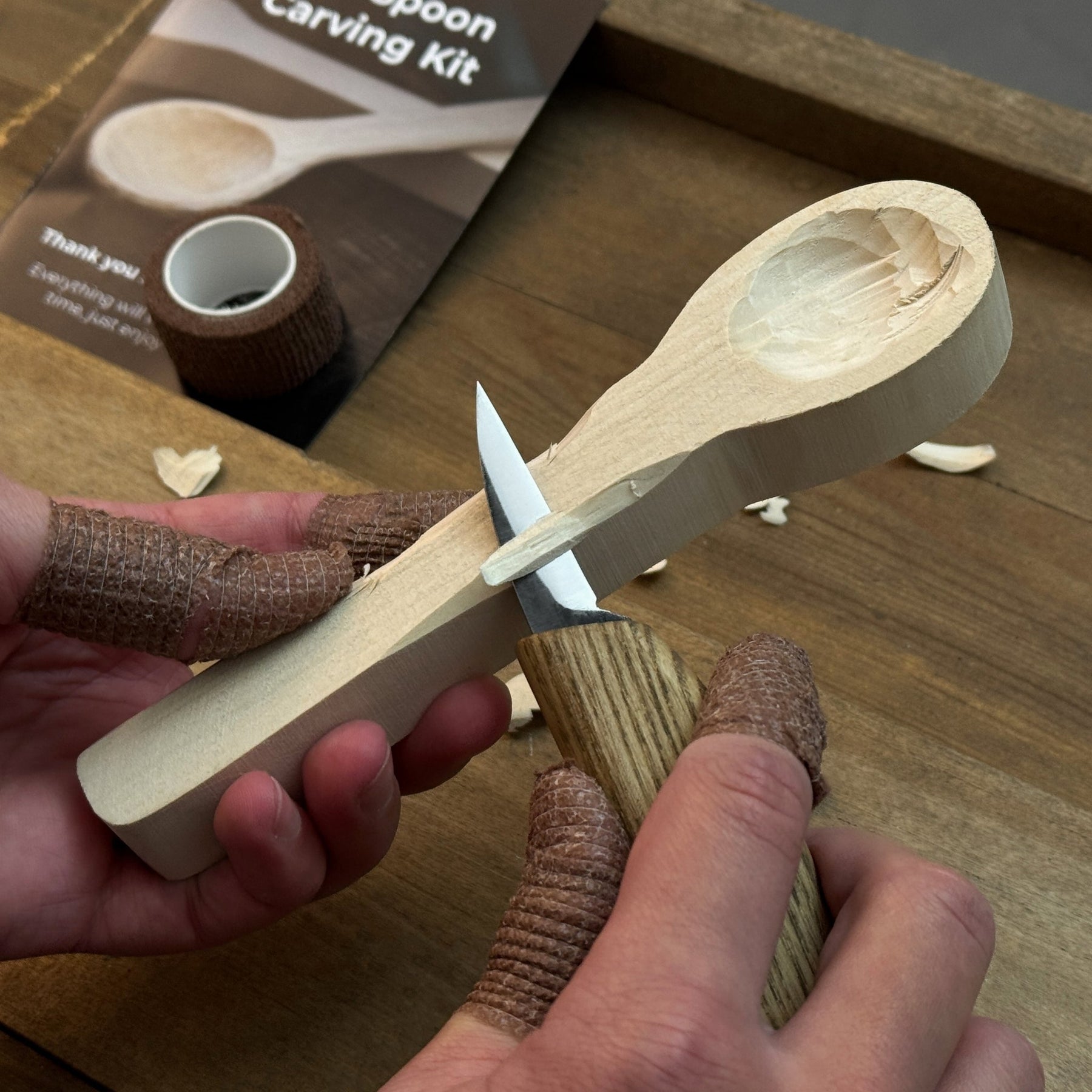 Beginner DIY Spoon Carving Kit