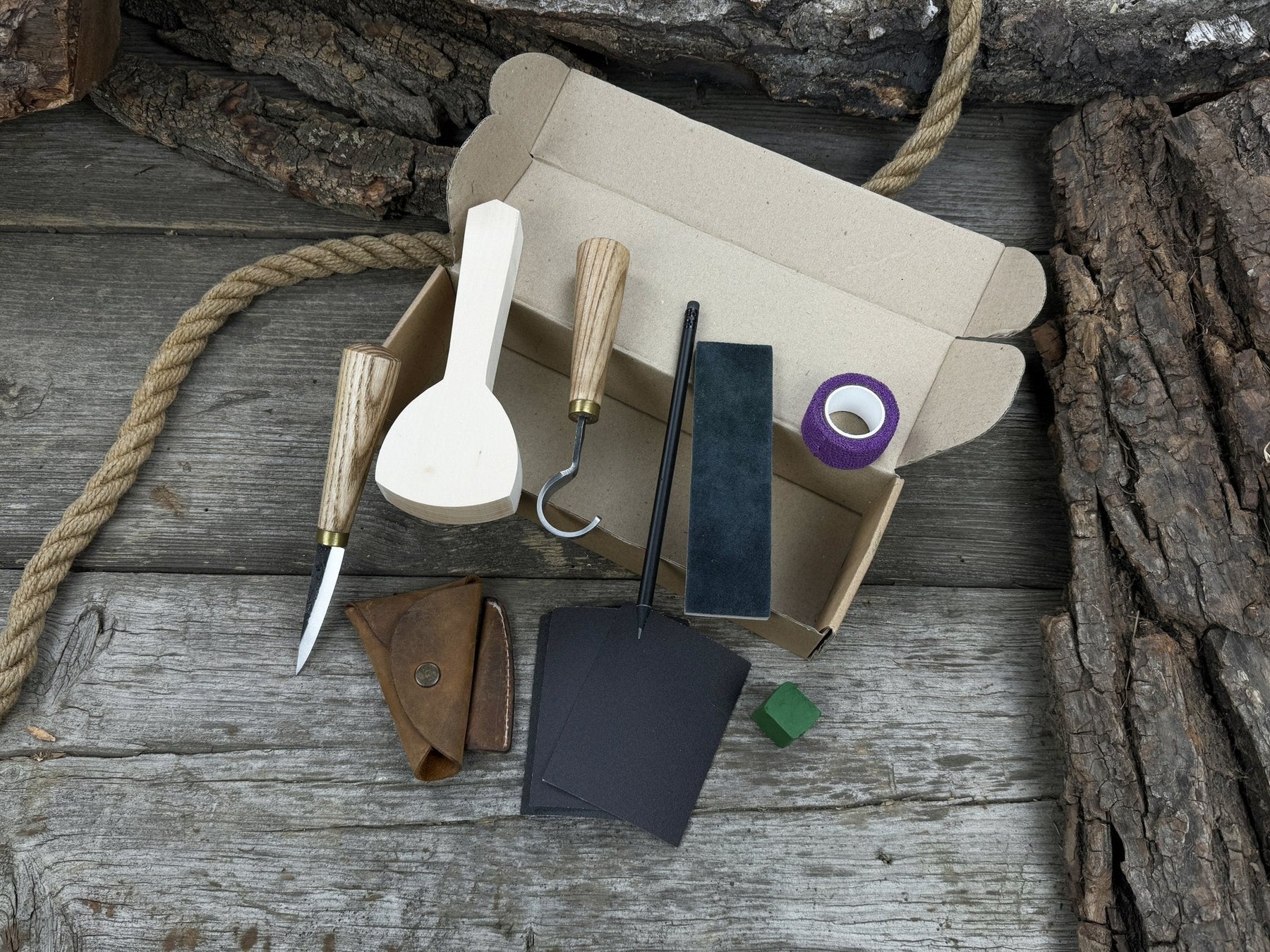 Beginner’s Spoon Carving Kit – Everything You Need to Get Started