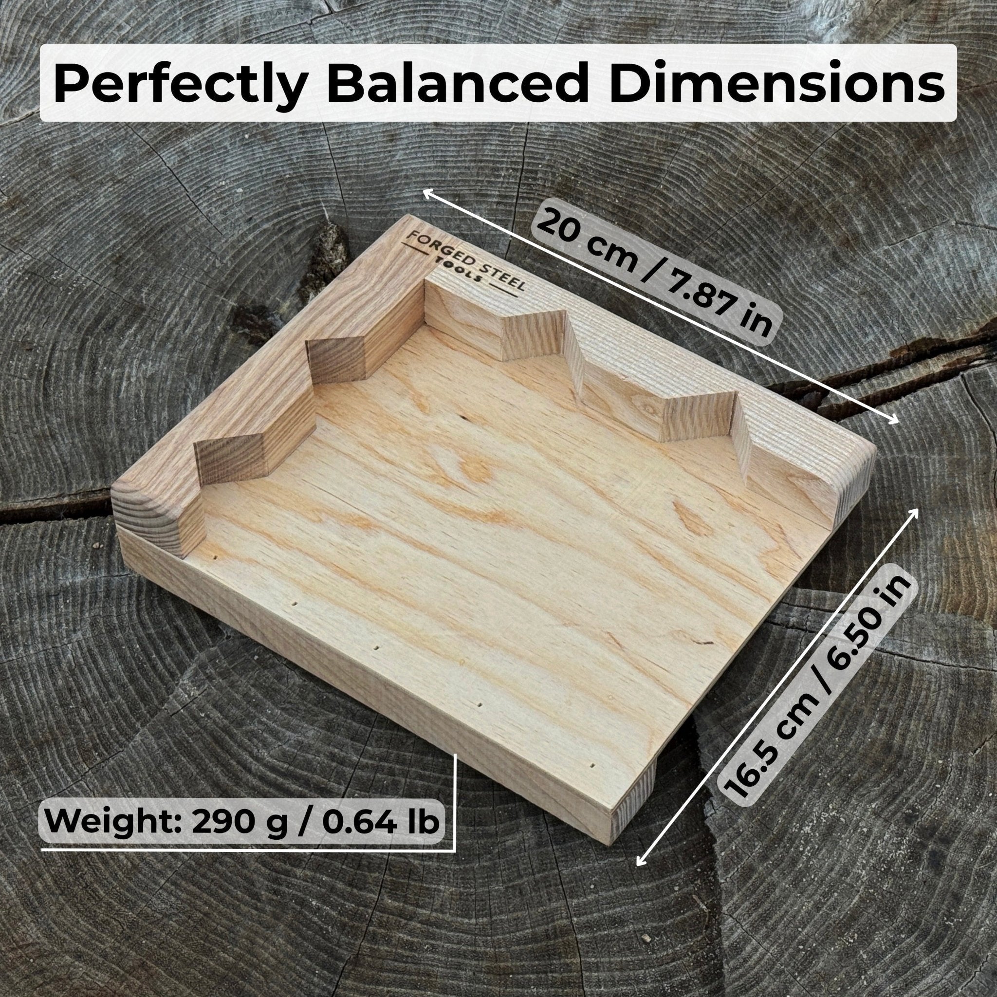 Bench Hook for Wood Carving and Chiseling – Handcrafted Wooden Work Support