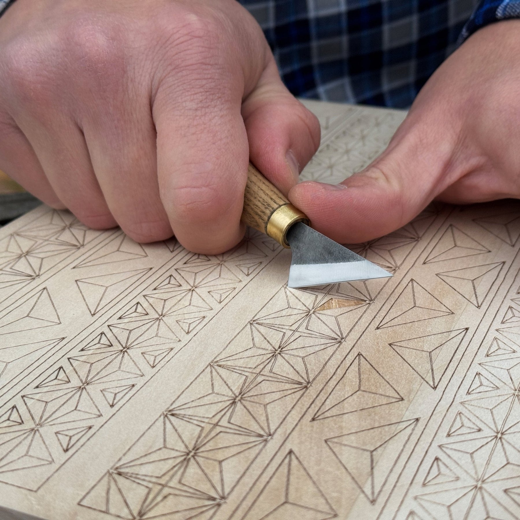 Big Basswood Woodcarving Practice Board