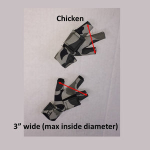 Birdy Bootie (chicken shoes, chicken booties, duck booties and goose shoes)