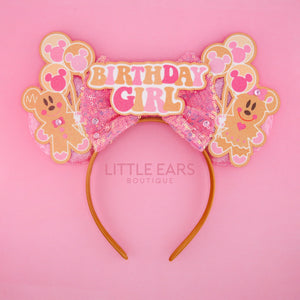 Birthday Christmas Mickey Ears