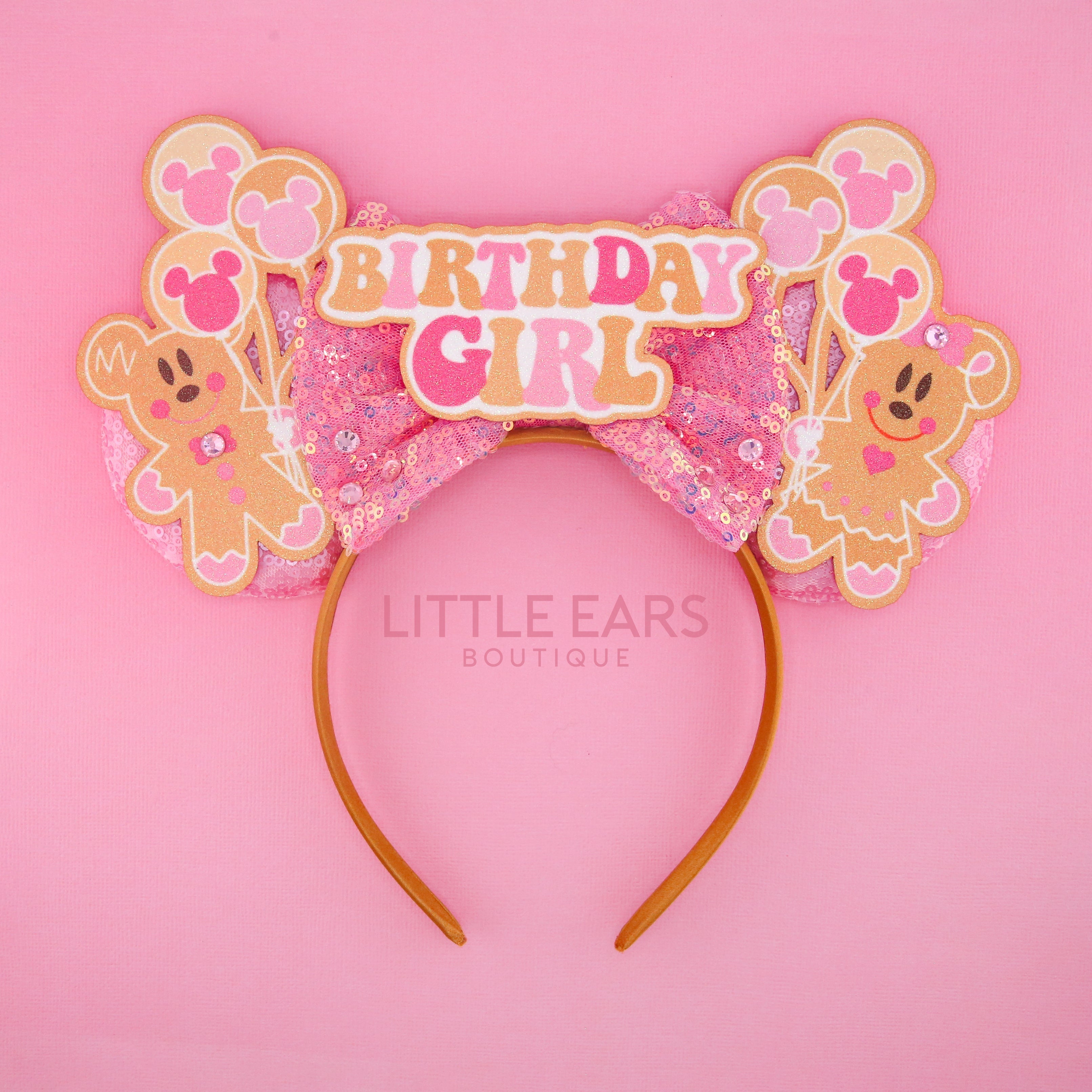 Birthday Christmas Mickey Ears