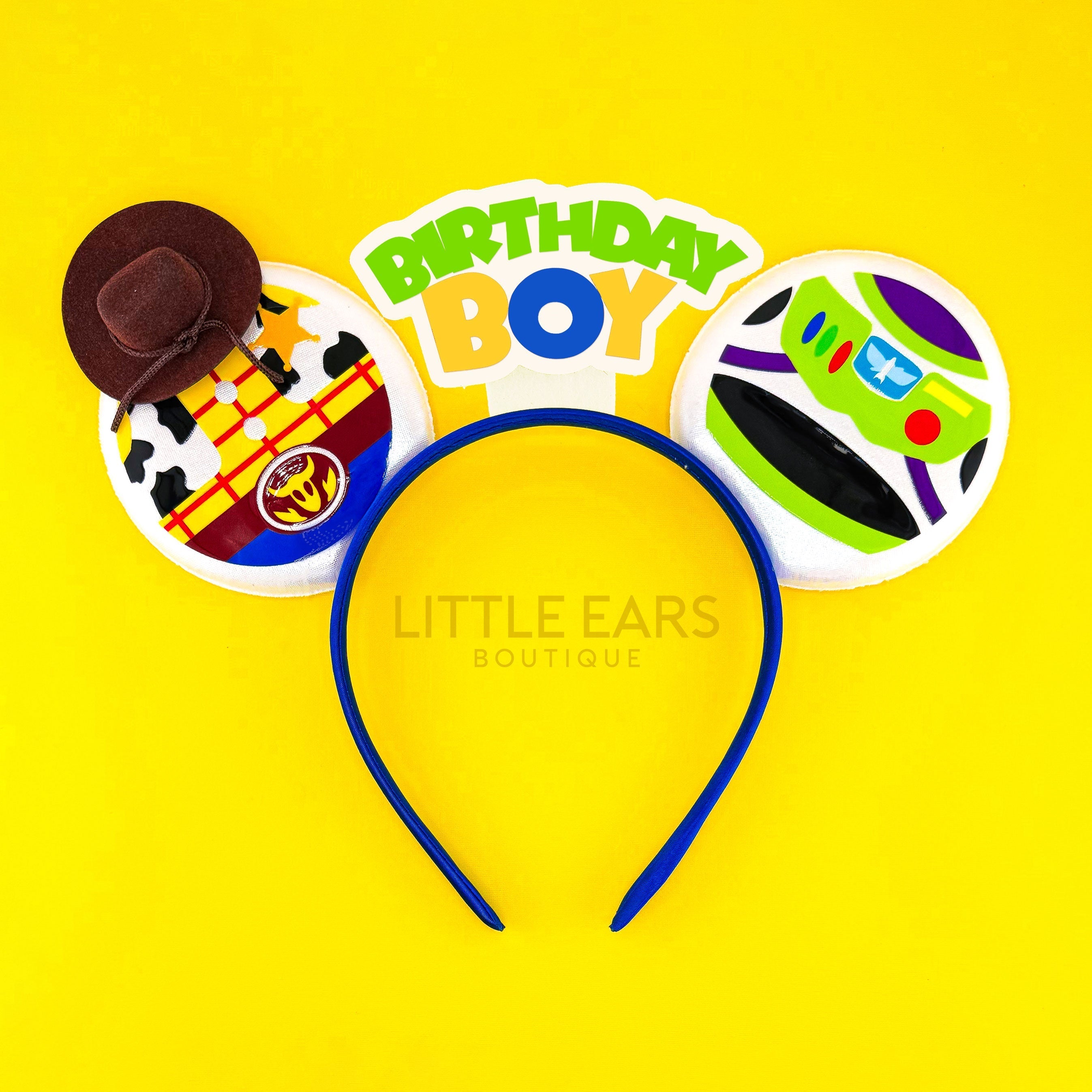 Birthday Woody and Buzz Ears
