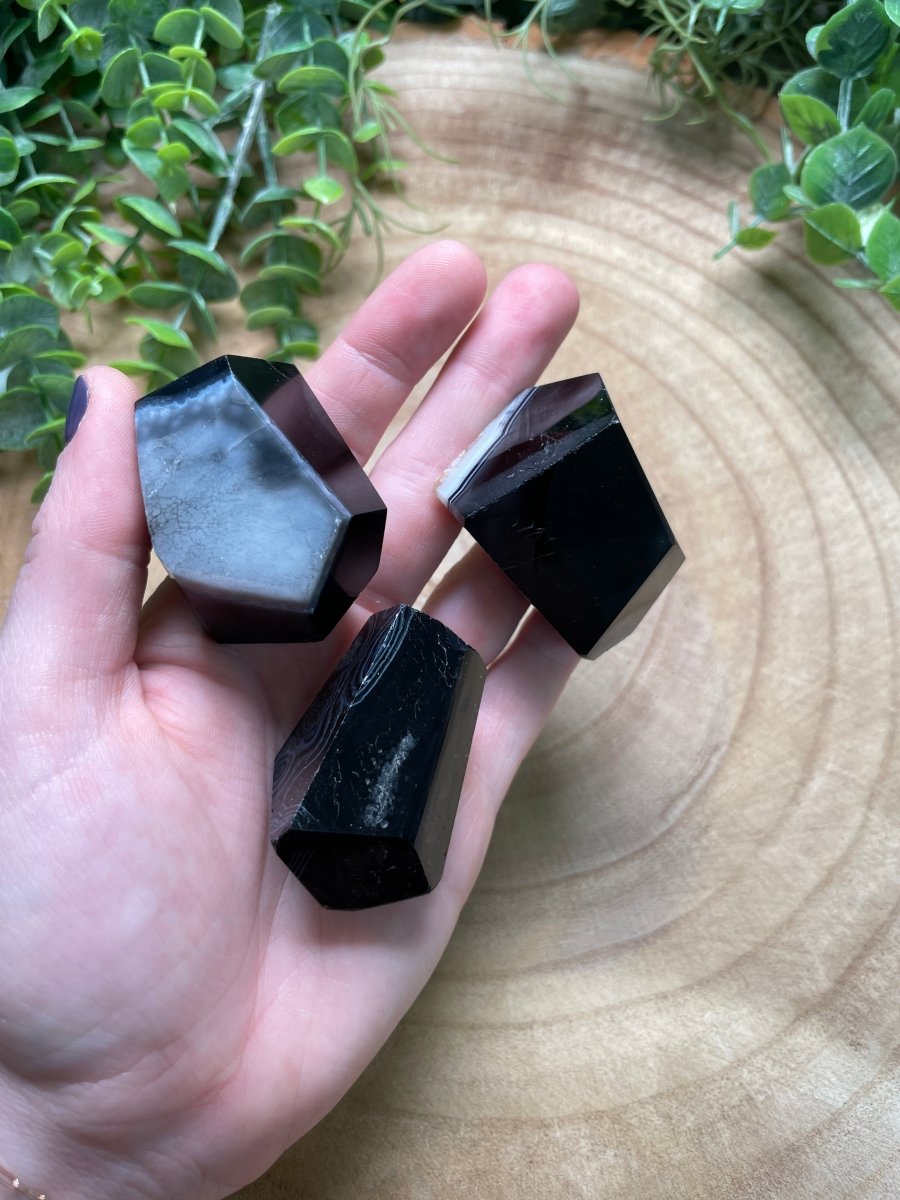 Black Agate Freeform