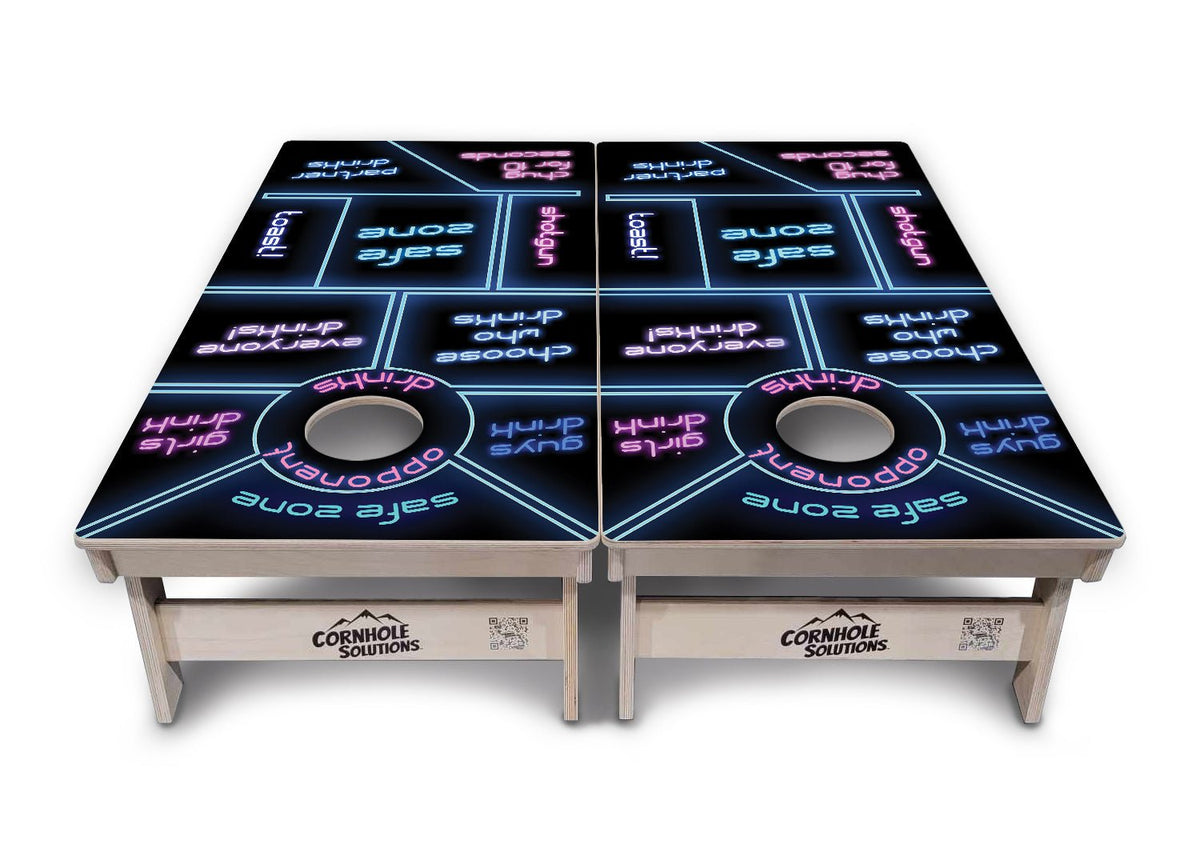Drinking Game Cornhole Boards – Tournament Series
