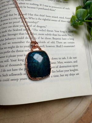 Blue Apatite Necklace