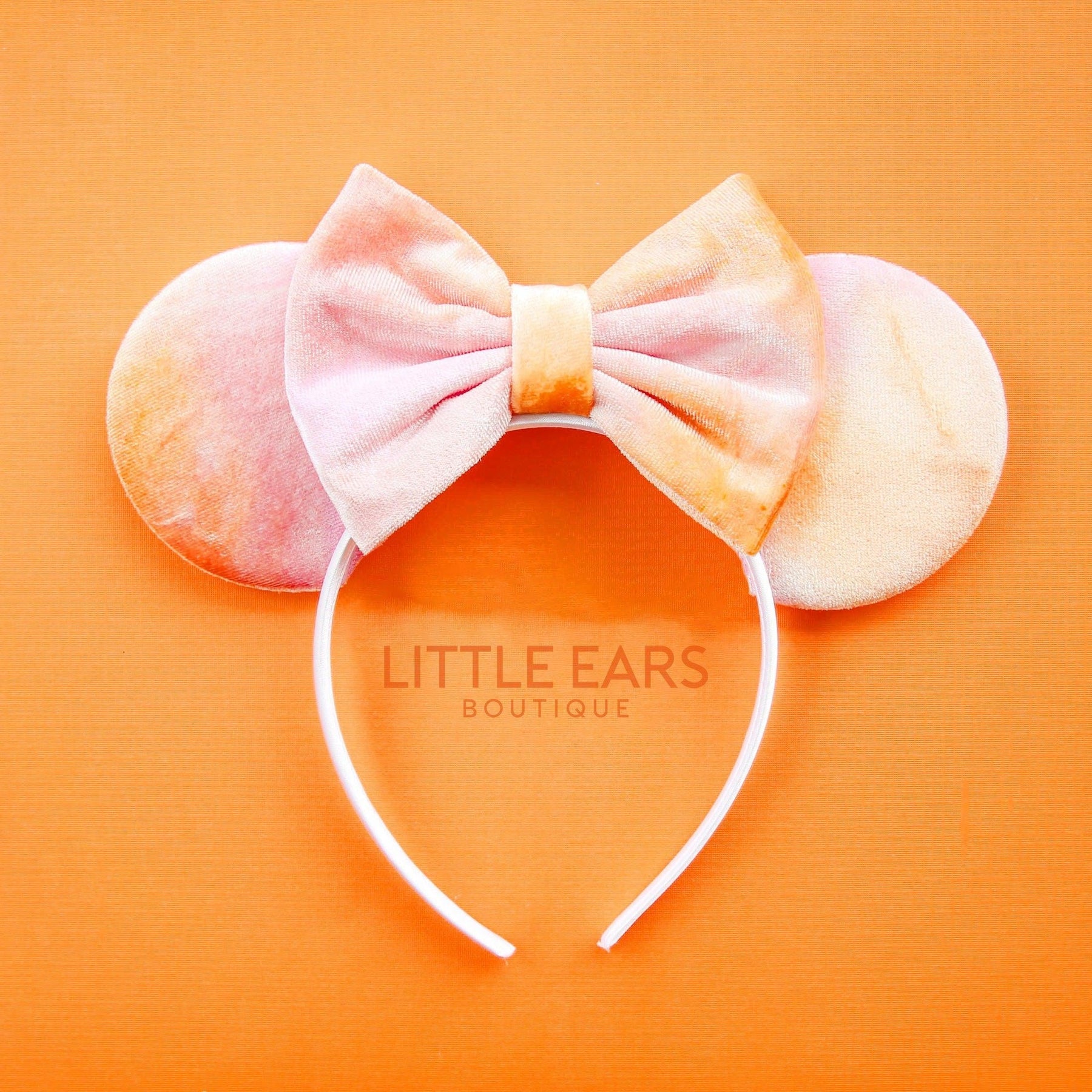 Blue Tie Dye Mickey Ears