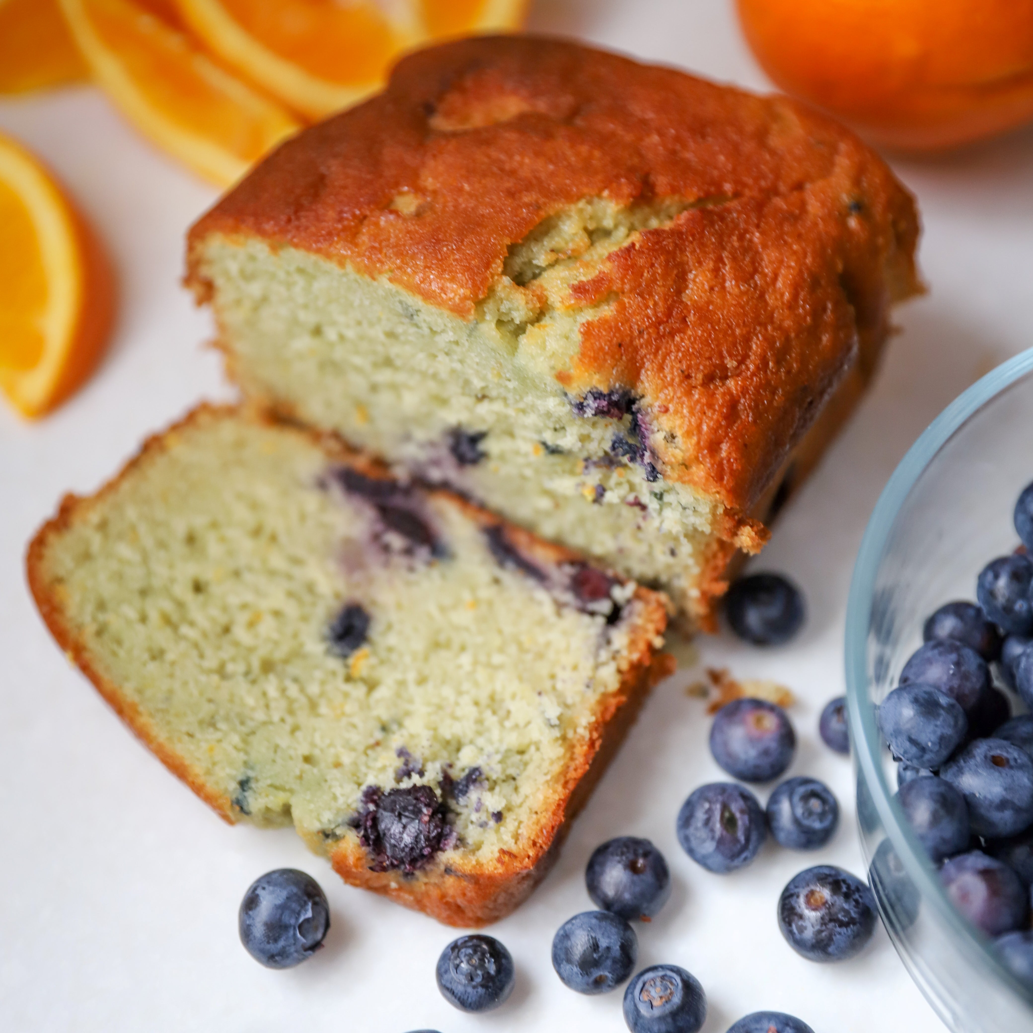 Blueberry Orange Juice Bread
