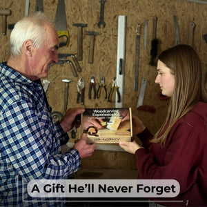 Boar Carving Kit - Complete Starter Whittling Kit for Beginners, Adults, Teens, and Kids