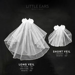 Bride Pearls Mickey Ears