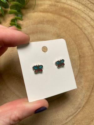 Butterfly Stud Earrings