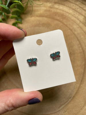 Butterfly Stud Earrings
