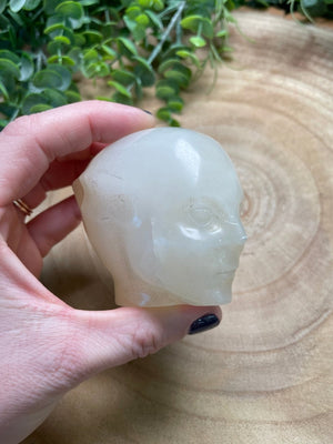Calcite Fae Head (chipped)