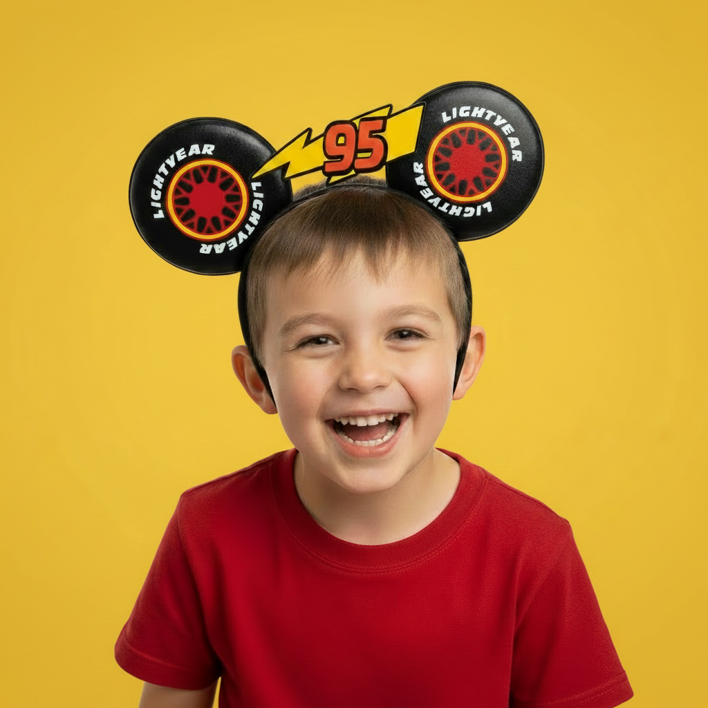 Lightning Racer Ears for Men by Little Ears Boutique, travel planning service detail photo 2