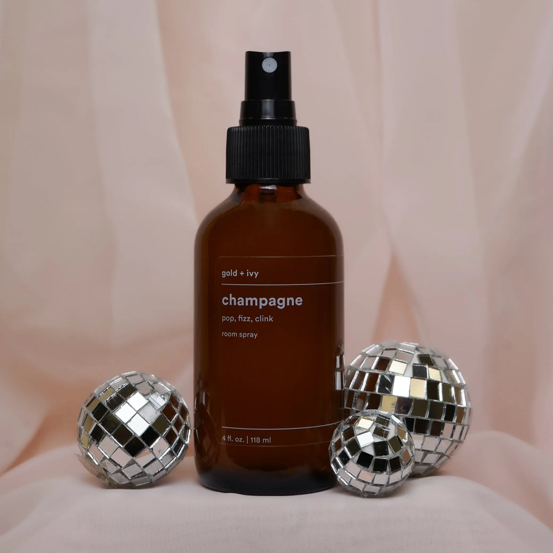 champagne room spray gold + ivy