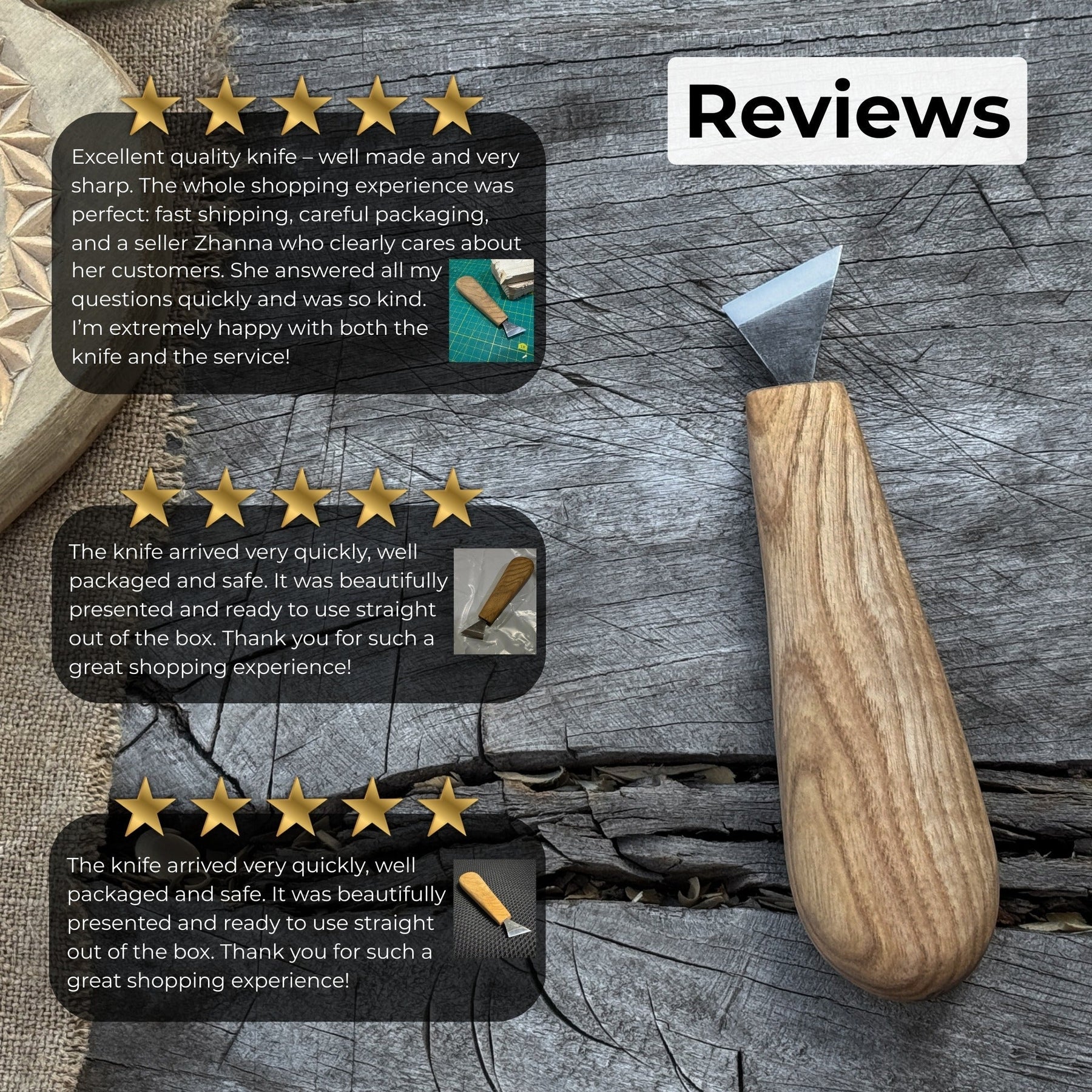 Chip Carving Knife, 2.5 cm (1 inch)