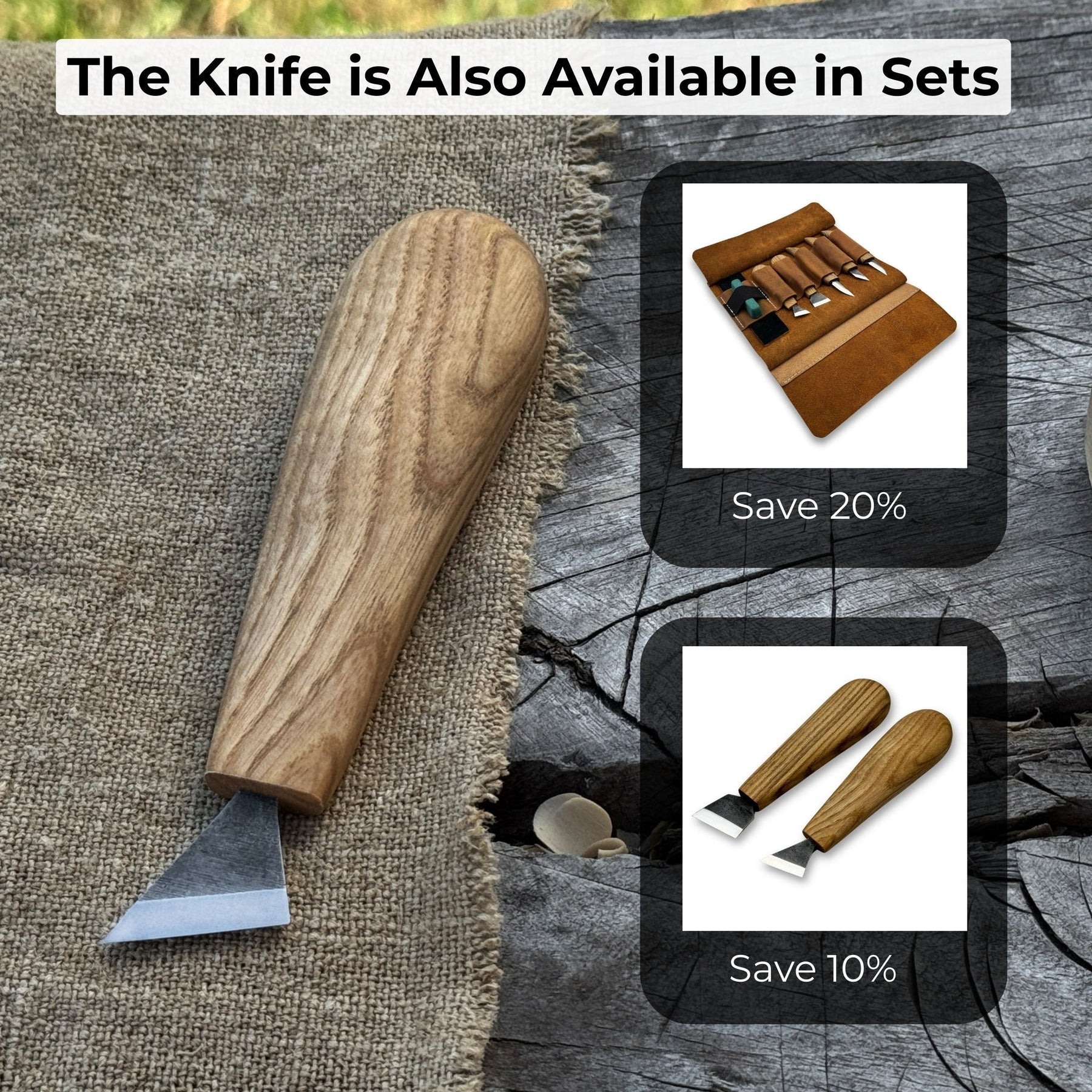 Chip Carving Knife, 2.5 cm (1 inch)