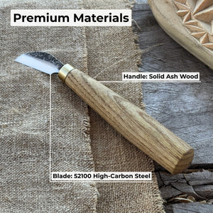 Chip Carving Knife, blade 3 cm (1.2 inches)