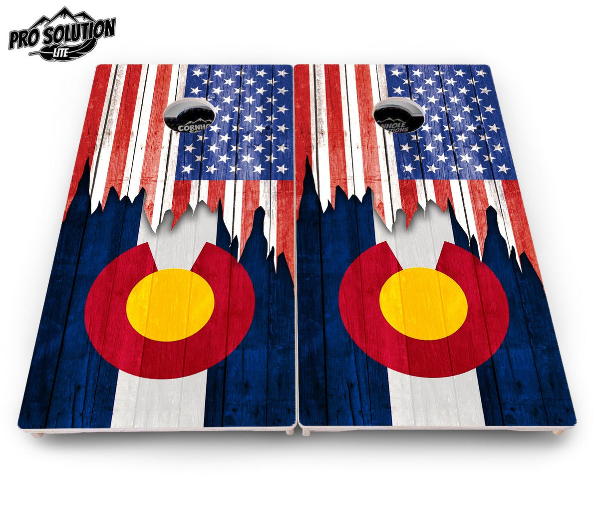 State Flag Cornhole Boards – AL to GA – Pro Lite or Pro Elite