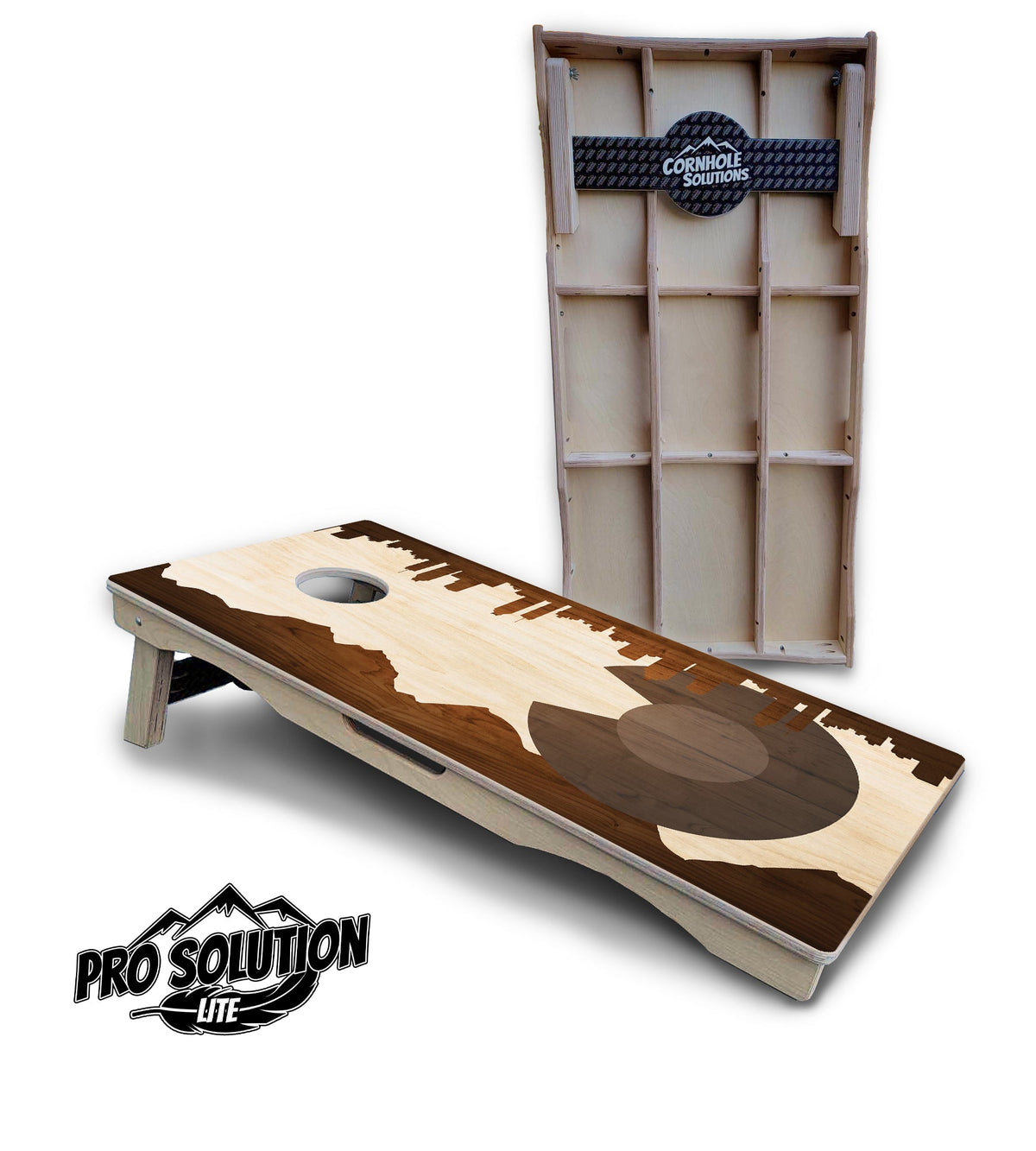 Colorado Skyline Cornhole Boards – Pro Lite or Pro Elite