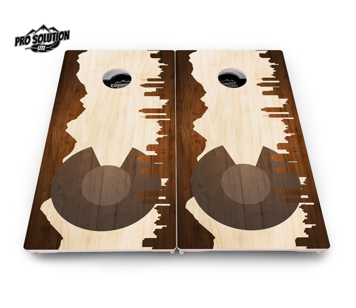 Colorado Skyline Cornhole Boards – Pro Lite or Pro Elite