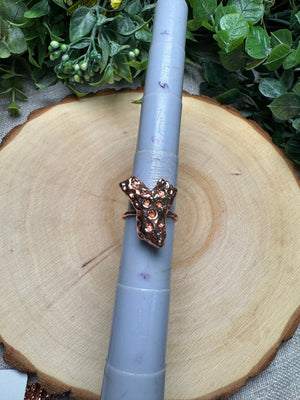 Coral Ring Size 7
