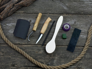 Craft Your Own Wooden Spoon – All-in-One Whittling Kit