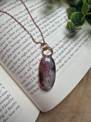 Crazy Lace Agate Necklace