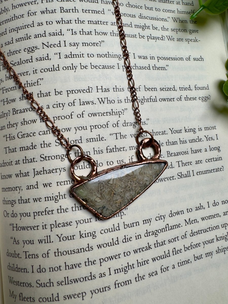 Crazy Lace Agate Necklace