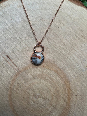 Crazy Lace Agate Necklace