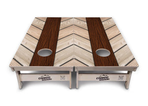 Cream Planks Cornhole Boards – Tournament Series
