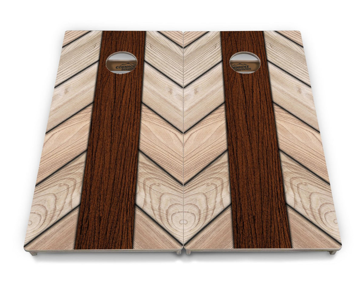 Cream Planks Cornhole Boards – Tournament Series