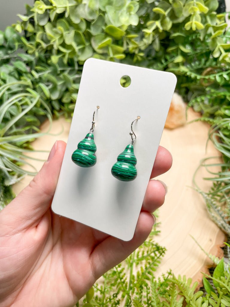 Crystal Gourd Earrings