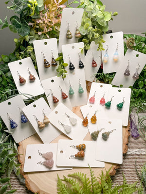 Crystal Gourd Earrings