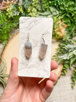 Crystal Point Earrings