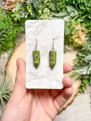 Crystal Point Earrings
