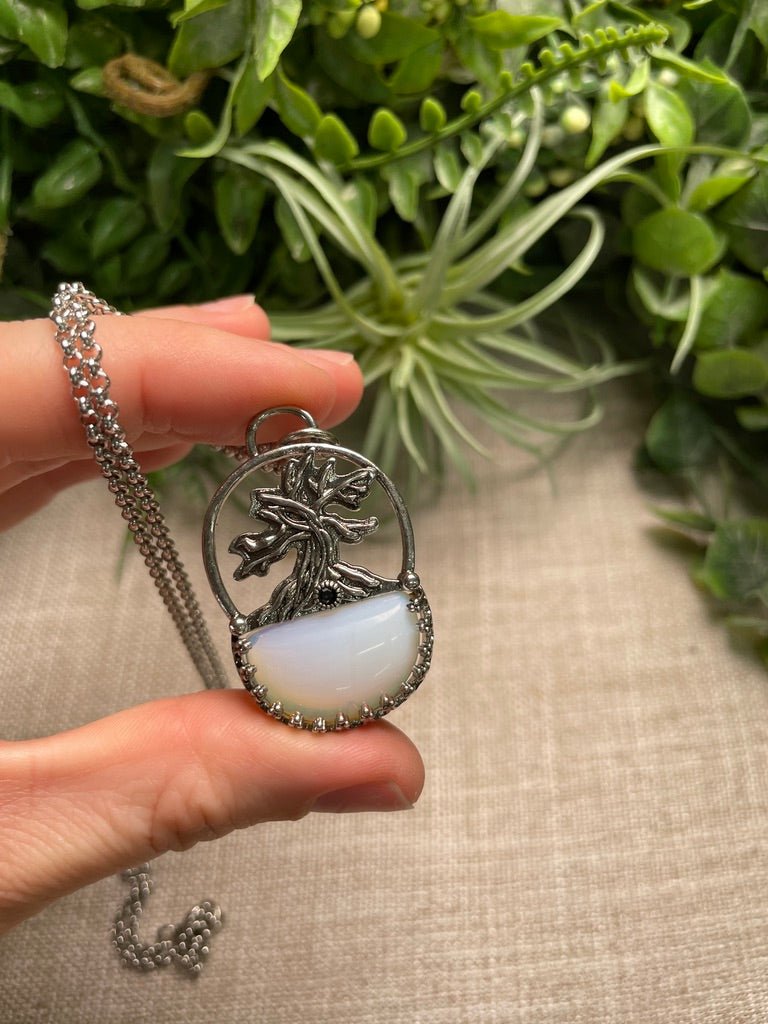 Crystal Tree of Life Necklace