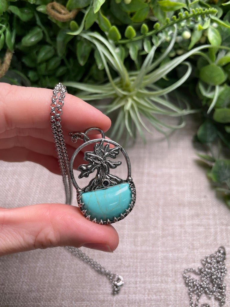 Crystal Tree of Life Necklace