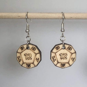 DnD Dice Earrings | Tabletop Gaming Jewelry