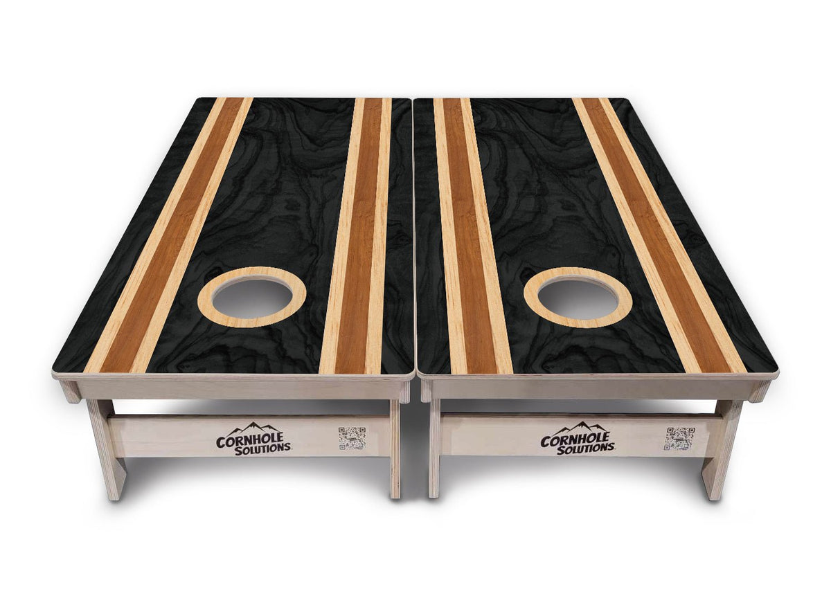Dark Wood Cornhole Boards – Tournament Series