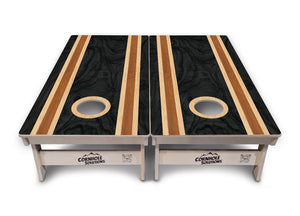 Dark Wood Cornhole Boards – Tournament Series