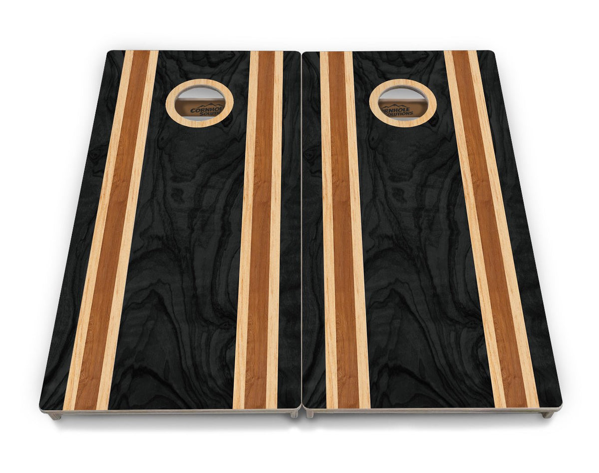 Dark Wood Cornhole Boards – Tournament Series