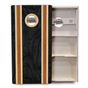 Dark Wood Cornhole Boards – Tournament Series