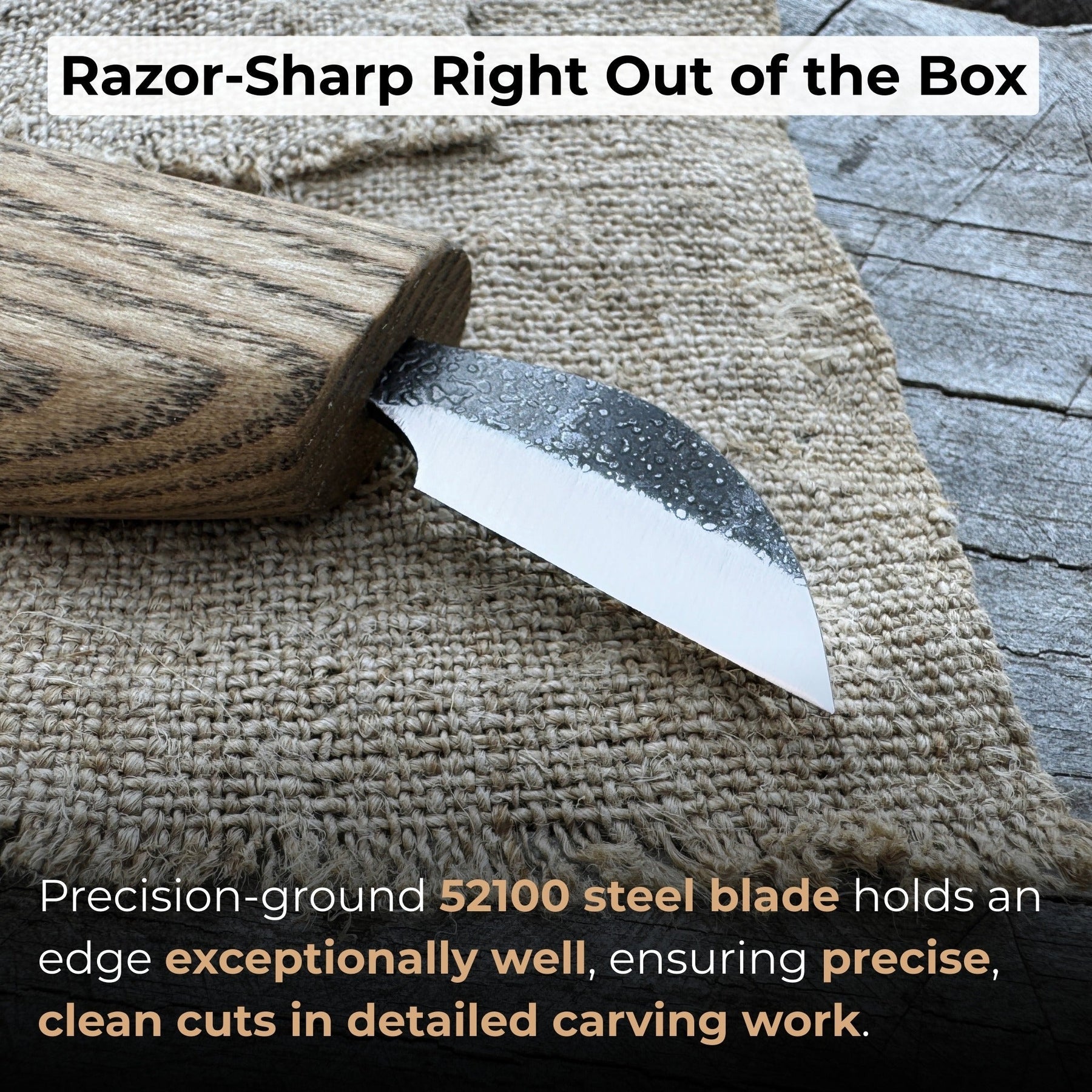 Detail Chip Carving Knife – Blade 3 cm (1.2 inches)
