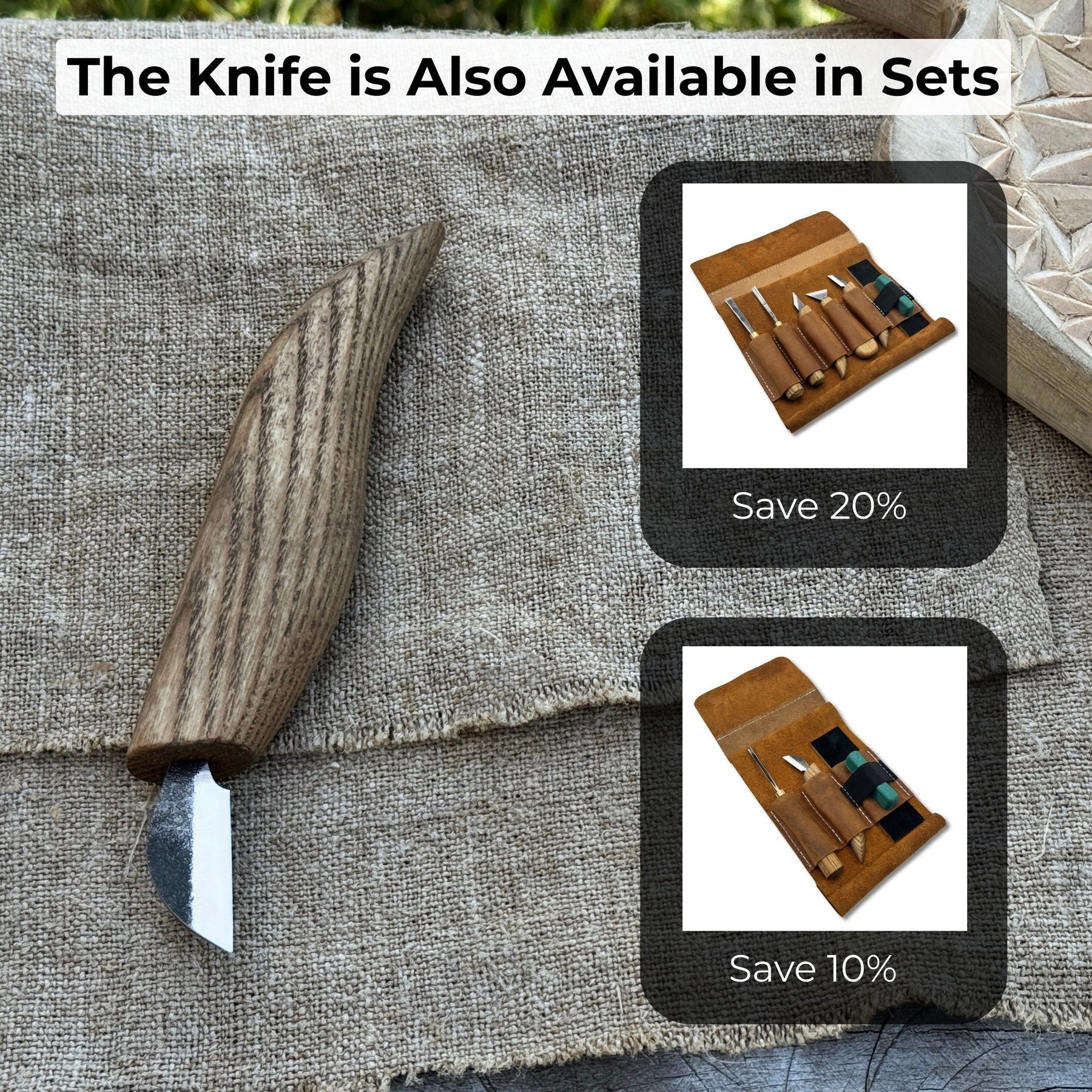 Detail Chip Carving Knife – Blade 3 cm (1.2 inches)