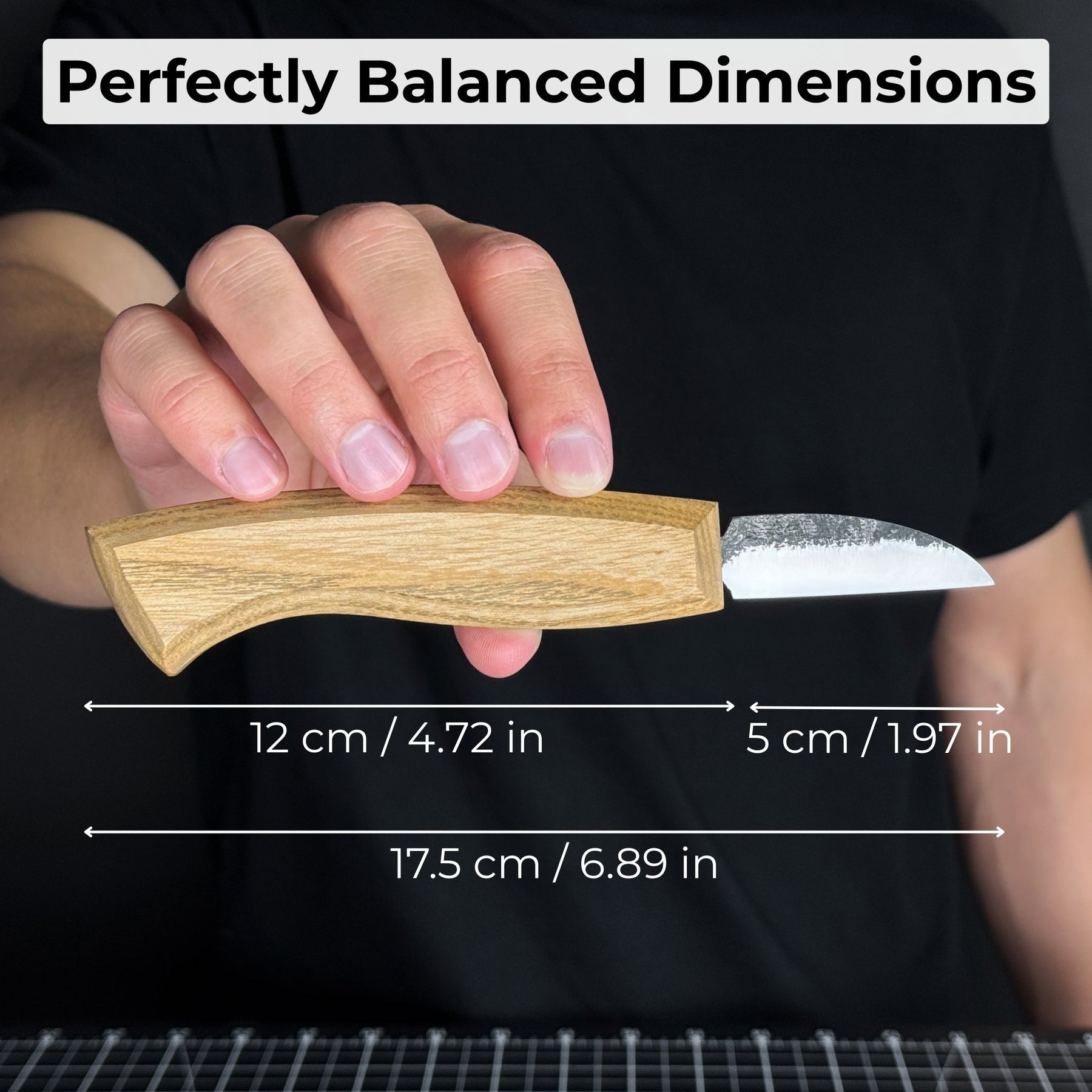 Detail Wood Carving Knife, Blade 5 cm (1.97 inches)