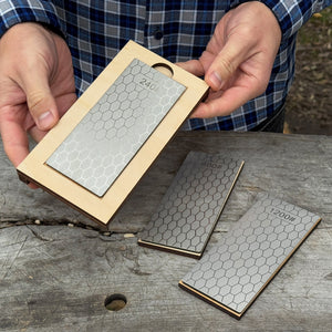 Diamond Sharpening Stone Set with Wooden Stand by Sharky Forged Steel Tools — view 12